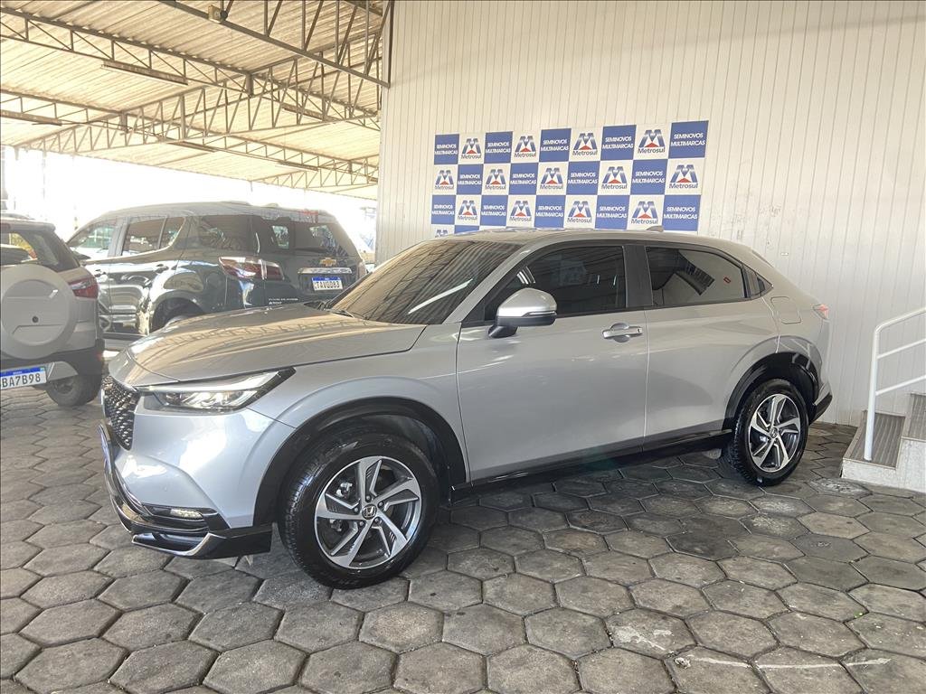 Honda HR-V Touring 1.5 Flex TB 16V 5p Aut. na cor Prata em Curitiba / PR - 944334