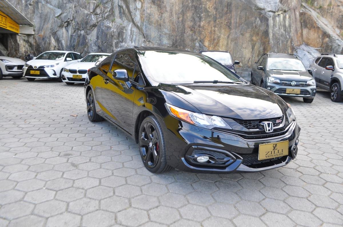 Honda Civic Coupe Si 2.4 16V 206cv Mec. 2p na cor Preto em Florianópolis / SC - 944476