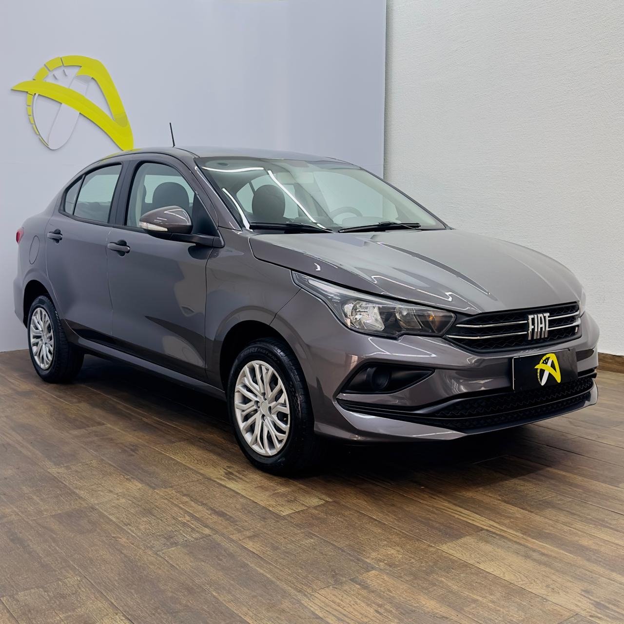 Fiat Cronos DRIVE 1.0 6V Flex na cor Cinza em Ponta Grossa / PR - 944579