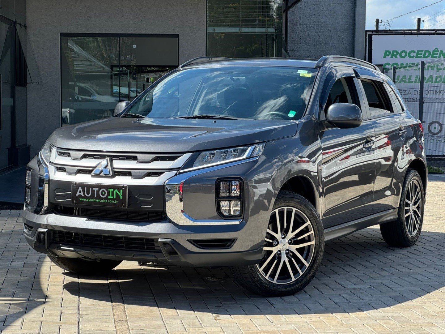 Mitsubishi OUTLANDER Sport GLS 2.0 16V Flex Aut. na cor Cinza em Ponta Grossa / PR - 944683