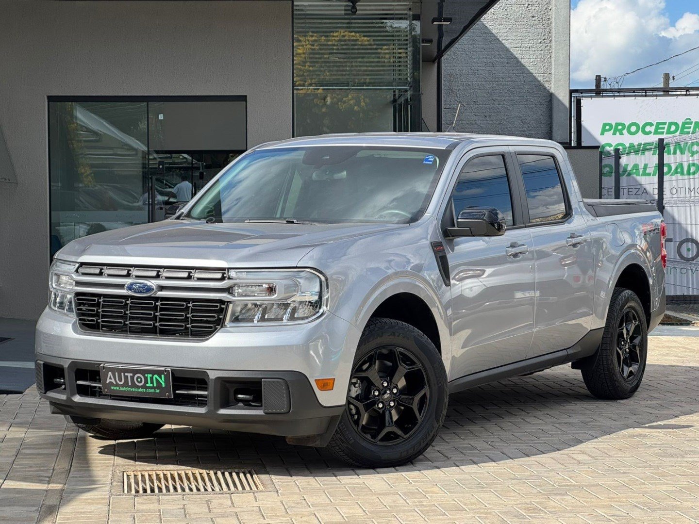 Ford Maverick Lariat FX4 2.0 EcoBoost Aut. na cor Prata em Ponta Grossa / PR - 944723