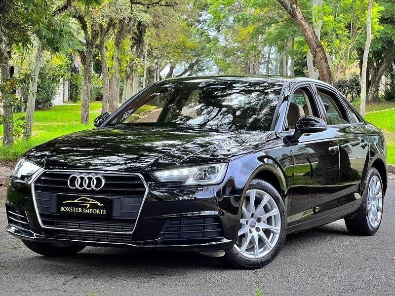 Audi A4 2.0 16V TFSI 183/180cv Multitronic na cor Preto em Curitiba / PR - 944873