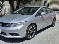 Honda Civic Sedan LXR 2.0 Flexone 16V Aut. 4p na cor Cinza em Curitiba / PR - 9449