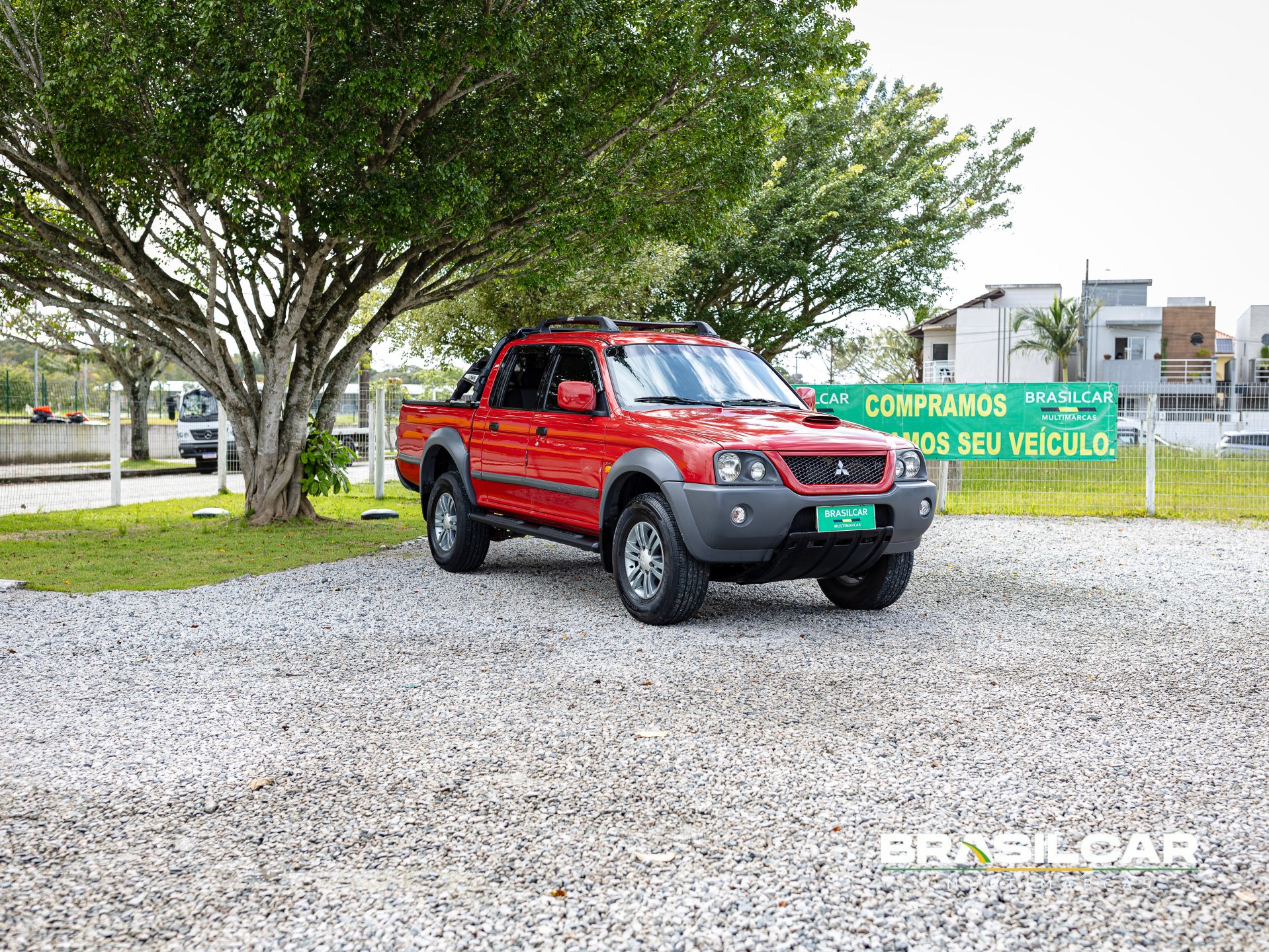 Mitsubishi L200 OUTDOOR GLS 2.5 4X4 CD TDI Diesel na cor Vermelho em Florianópolis / SC - 944934