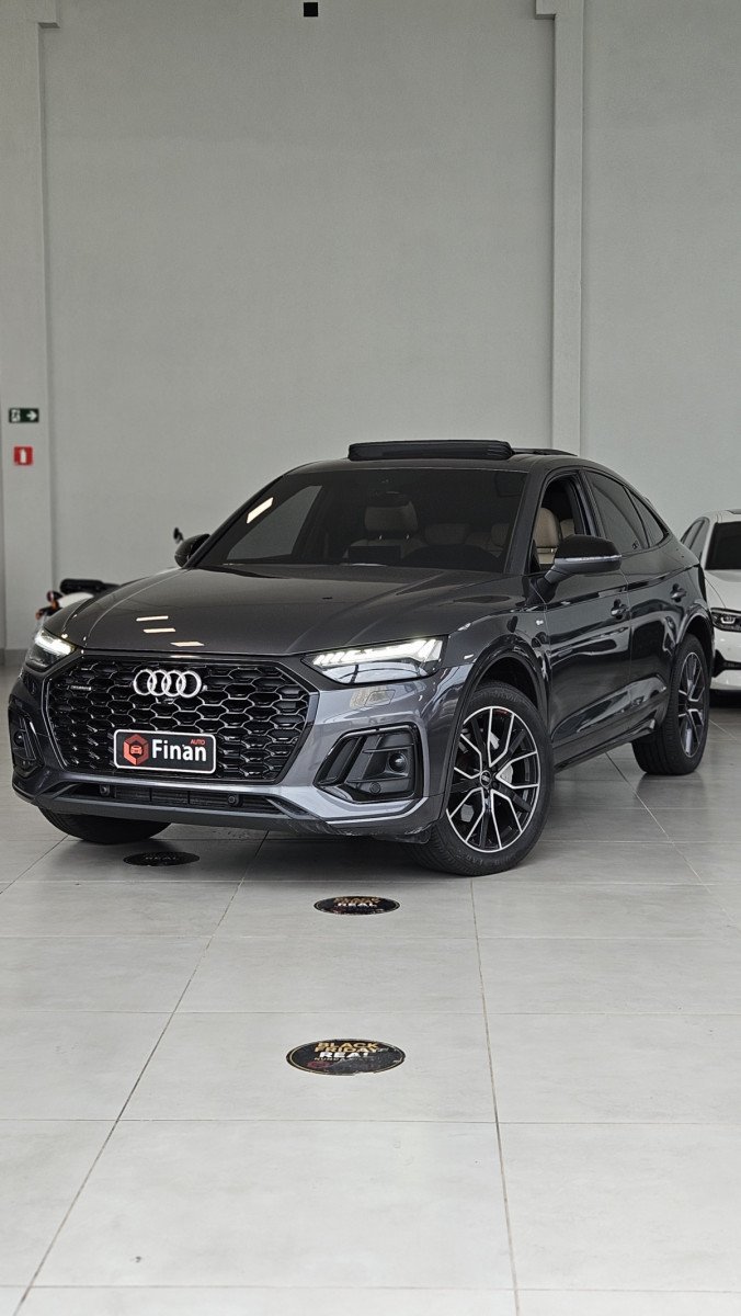 Audi Q5 Sportback S-Line 2.0 TFSI Quat.S-Tron na cor Cinza em Americana / SP - 945184