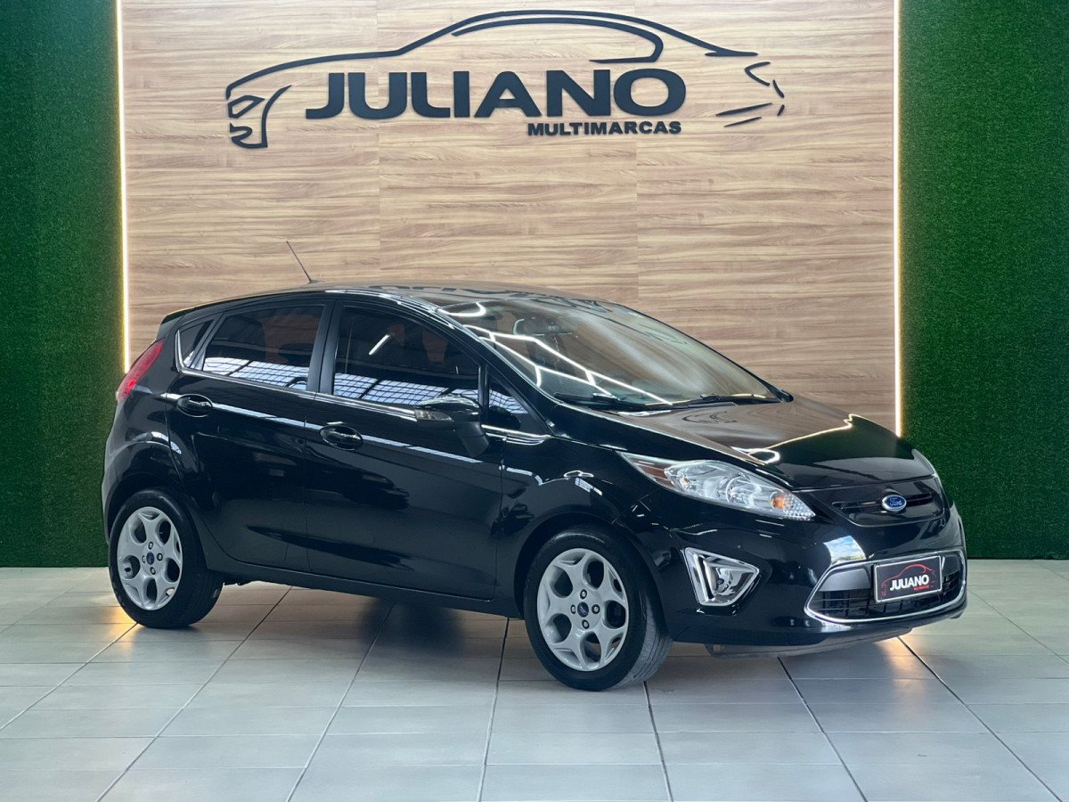 Ford Fiesta SE 1.6 16V Flex 5p na cor Preto no Novo Hamburgo / RS - 945347