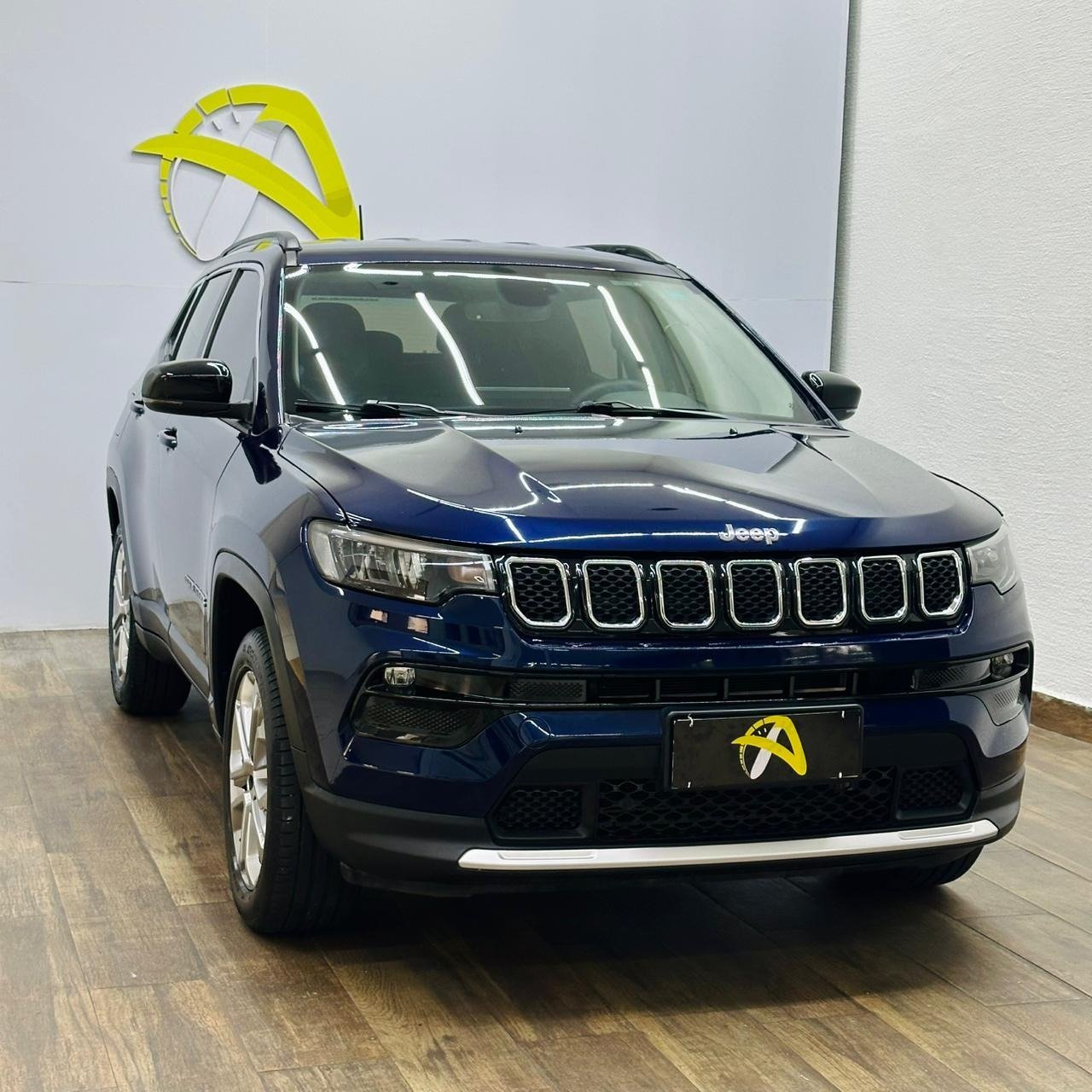 Jeep Compass LONG. T270 1.3 TB 4x2 Flex Aut. na cor Azul em Ponta Grossa / PR - 945433