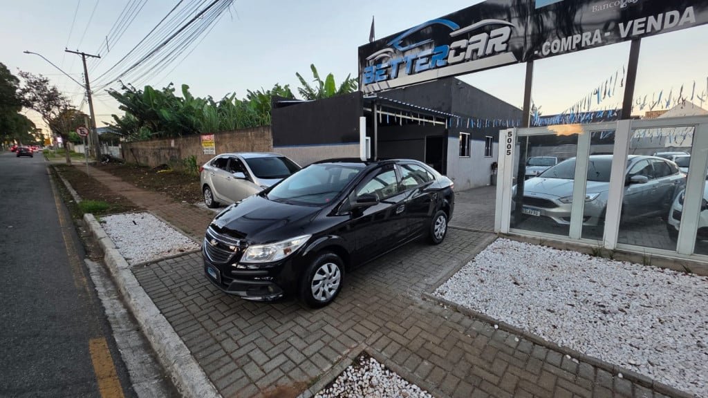Chevrolet Prisma Sed. LT 1.0 8V FlexPower 4p na cor Preto em Curitiba / PR - 945472