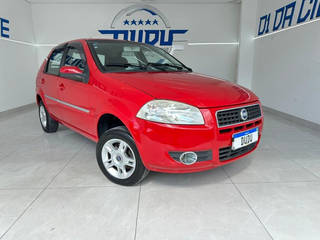 Fiat Palio 1.0 ECONOMY Fire Flex 8V 2p na cor Vermelho em Joinville / SC - 945513