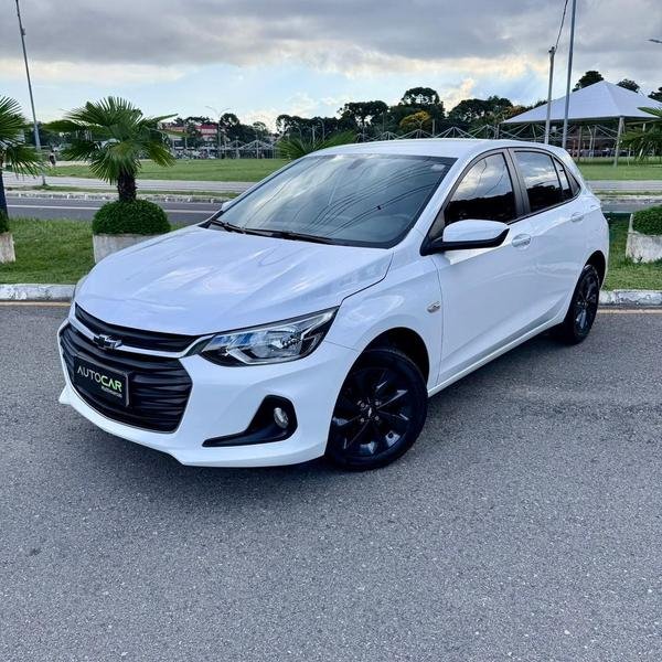 Chevrolet Onix HATCH LTZ 1.0 12V TB Flex 5p Mec. na cor Branco em Araucária / PR - 945709