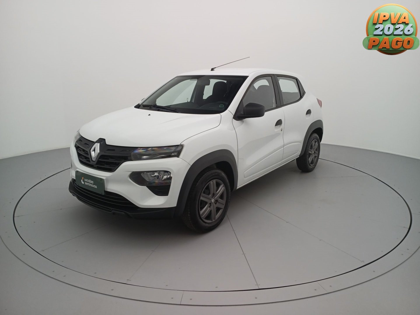 Renault Kwid Zen 1.0 Flex 12V 5p Mec. na cor Branco em Maringá / PR - 946336