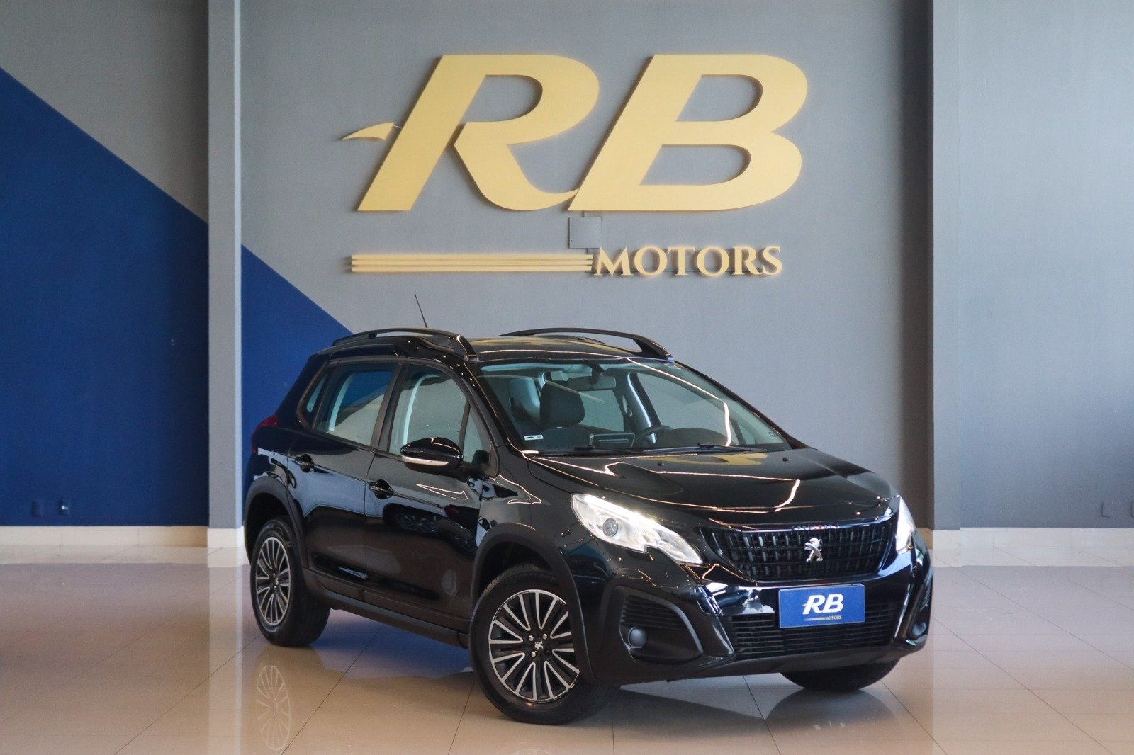 Peugeot 2008 Allure 1.6 Flex 16V 5p Aut. na cor Preto em Florianópolis / SC - 946454