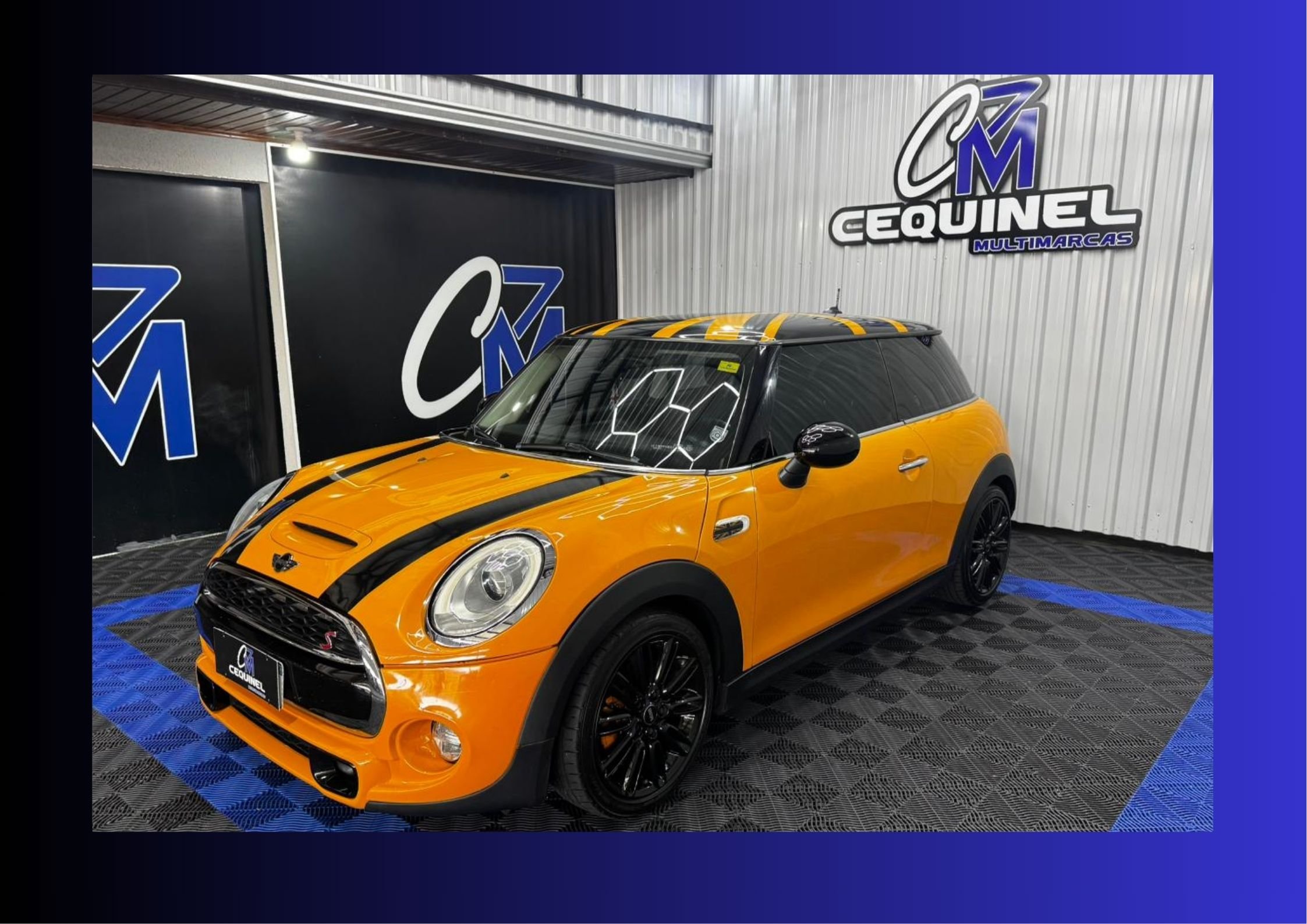 MINI COOPER S 2.0 Turbo 16V 5p Aut. na cor Laranja em Campo Largo / PR - 946566