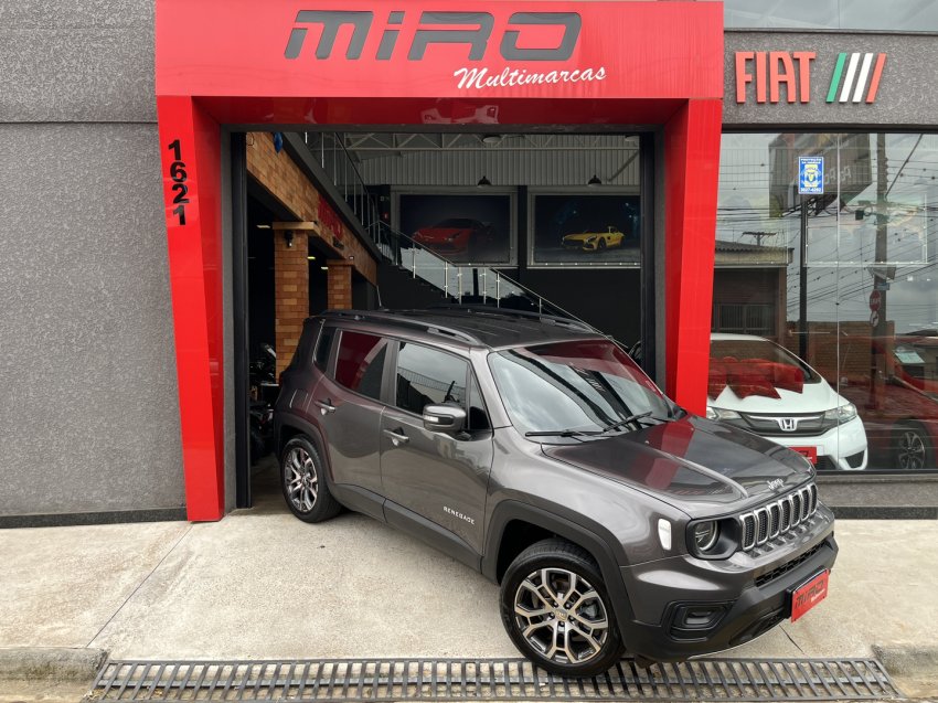Jeep Renegade Long. T270 1.3 TB 4x2 Flex Aut. na cor Cinza em Ponta Grossa / PR - 946874