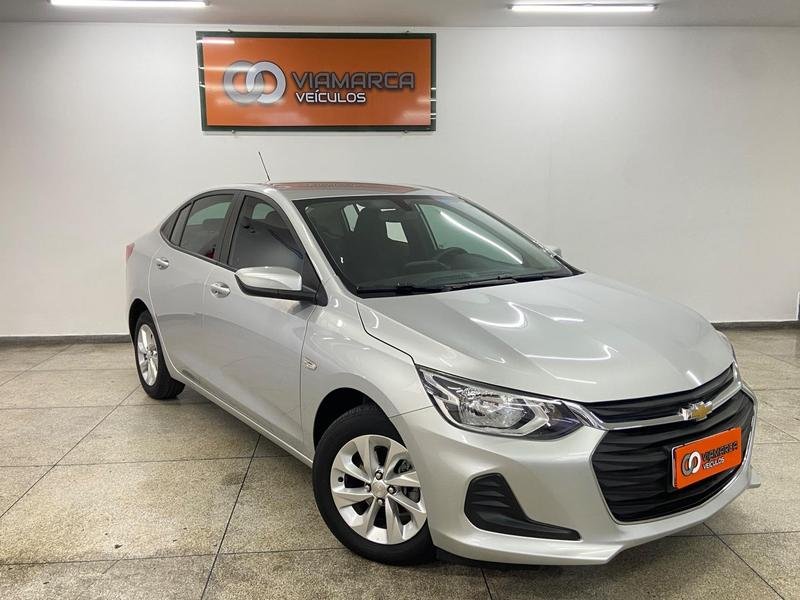 Chevrolet Onix SEDAN Plus LT 1.0 12V TB Flex Aut. na cor Prata em Curitiba / PR - 947562