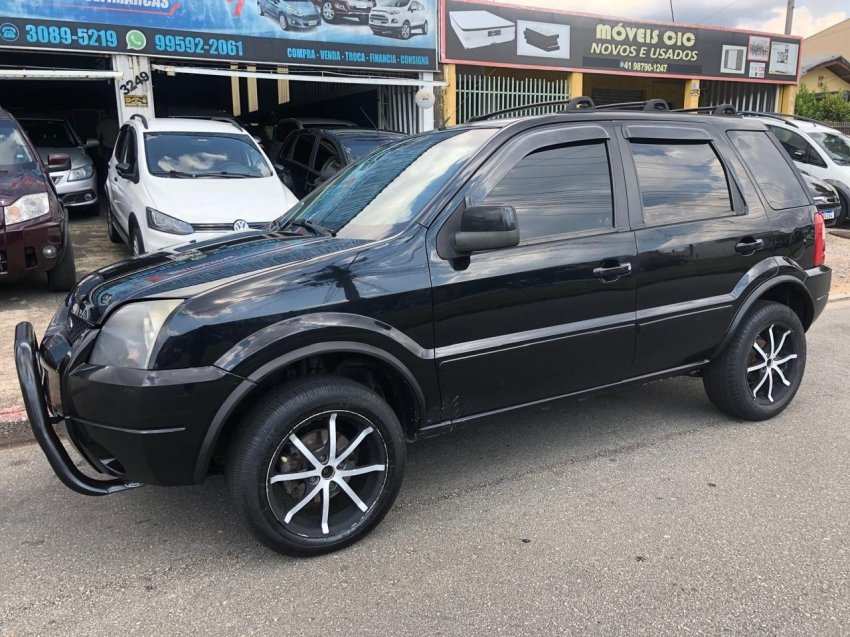Ford EcoSport XLS 1.6/ 1.6 Flex 8V 5p na cor Preto em Curitiba / PR - 947589