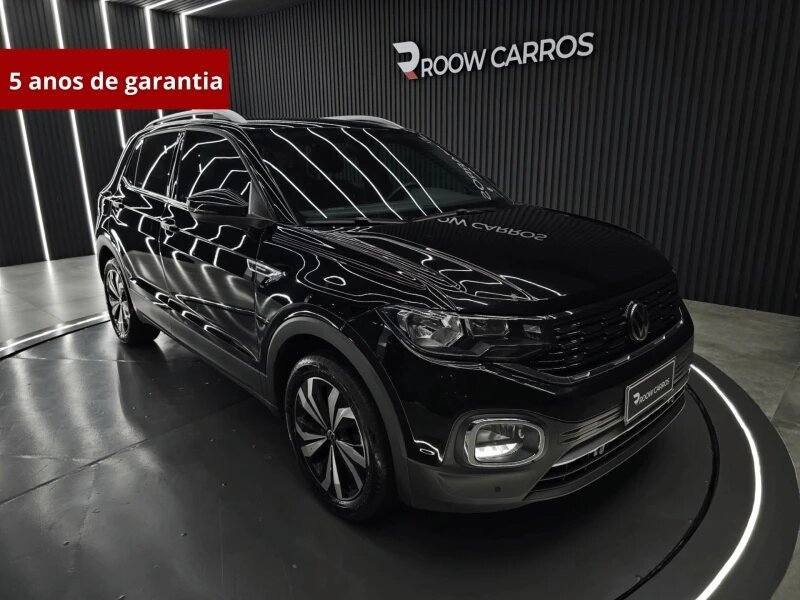 Volkswagen T-Cross Hig. 250 TSI 1.4 Flex 16V 5p Aut na cor Preto em Palhoça / SC - 947622