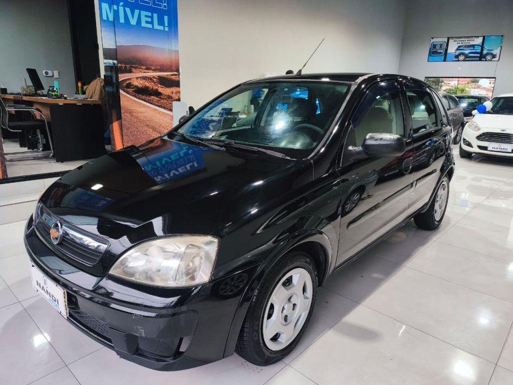 Chevrolet Corsa Hat. Maxx 1.4 8V ECONOFLEX 5p na cor Preto em Campinas / SP - 947636