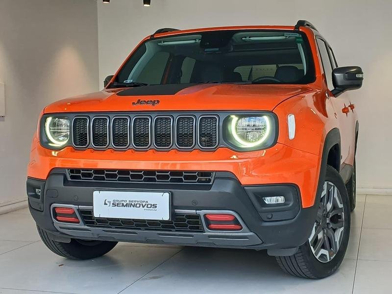 Jeep Renegade Trailhawk T270 1.3 TB Flex Aut. na cor Laranja em Curitiba / PR - 947856