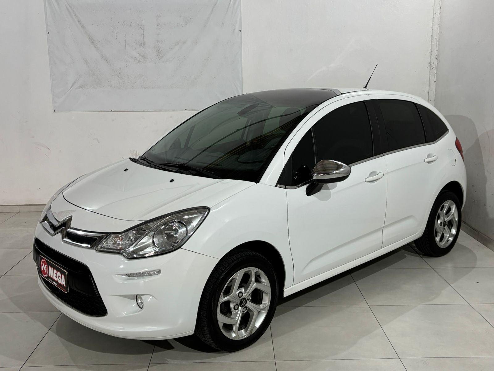 Citroën C3 Excl. 1.6 VTi Flex Start 16V 5p Mec. na cor Branco em Guaramirim / SC - 947876