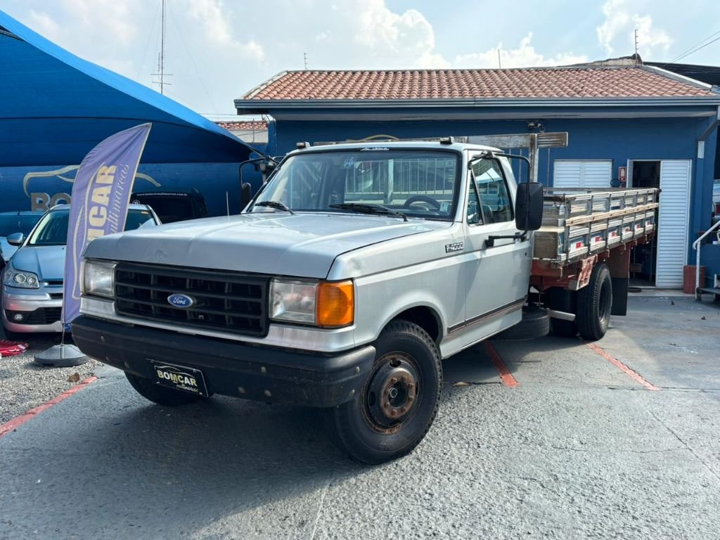 Ford F-4000 TURBO MWM 2p (diesel) na cor Prata em Campinas / SP - 947894