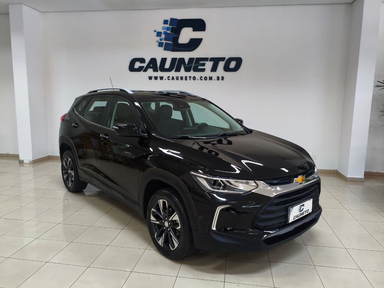 Chevrolet Tracker Premier 1.2 Turbo 12V Flex Aut. na cor Preto em Toledo / PR - 947903
