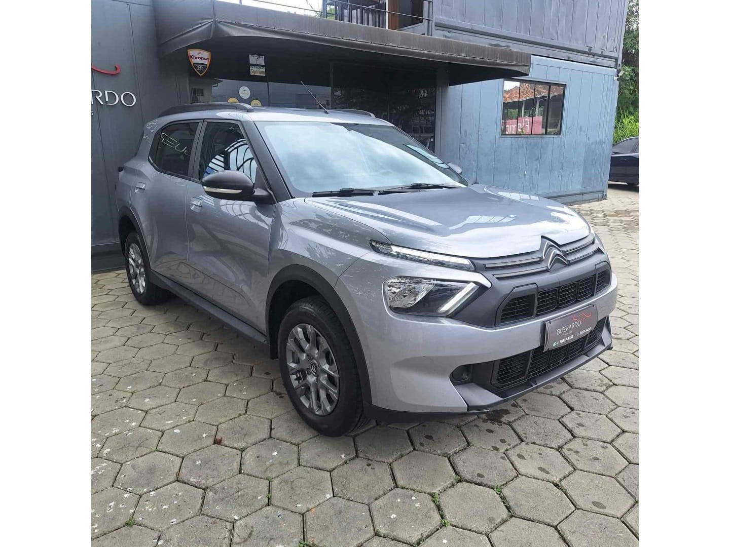 Citroën AIRCROSS F. Pack 1.0 Flex TB 200 Aut. na cor Cinza em Joinville / SC - 9480