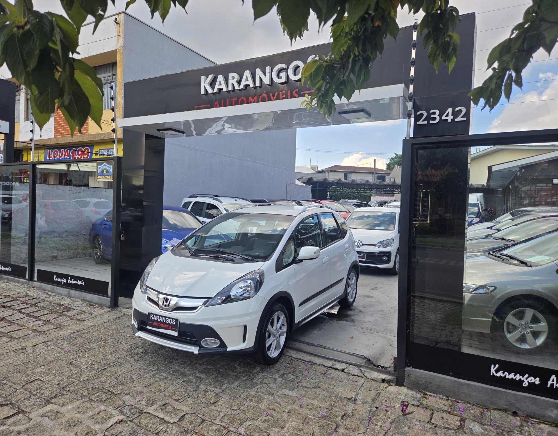 Honda Fit Twist 1.5 Flex 16V 5p Aut. na cor Branco em Curitiba / PR - 948049