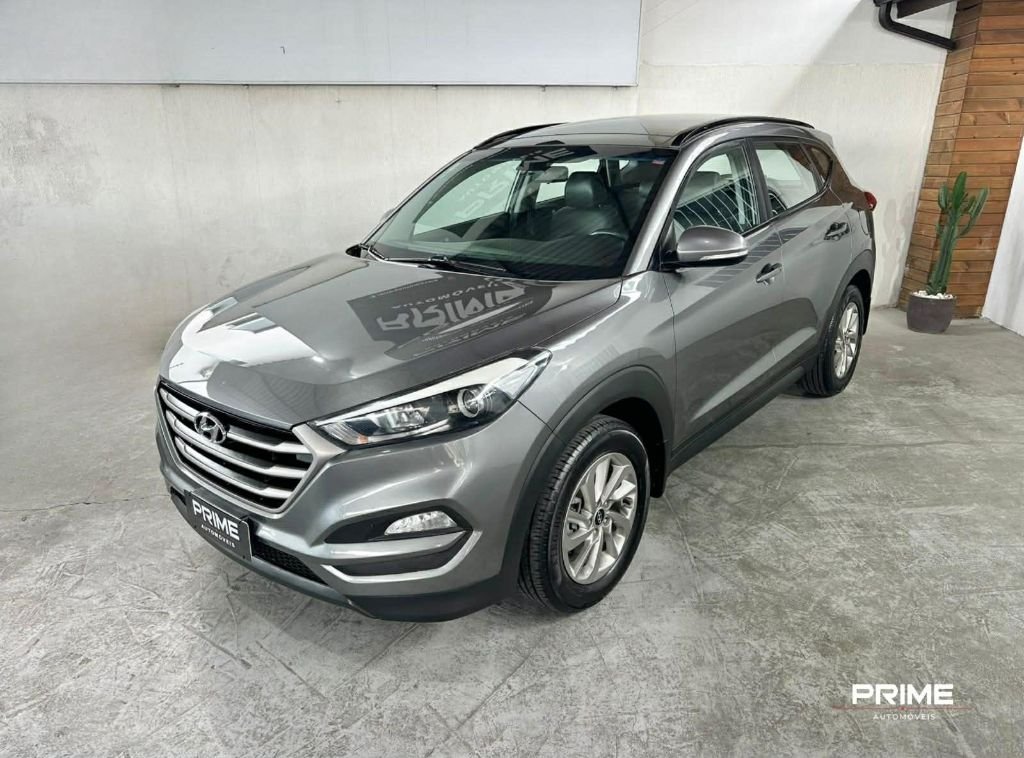 Hyundai Tucson GLS 1.6 Turbo 16V Aut. na cor Cinza em São José / SC - 948093