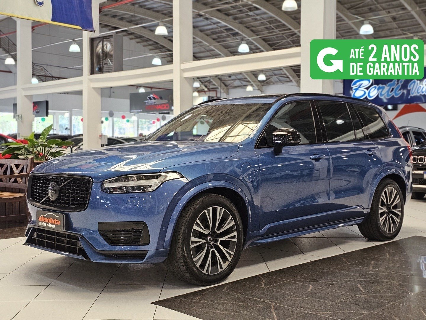 Volvo XC90 T-8 R-DESIGN 2.0 (Híbrido) na cor Azul em Curitiba / PR - 948244