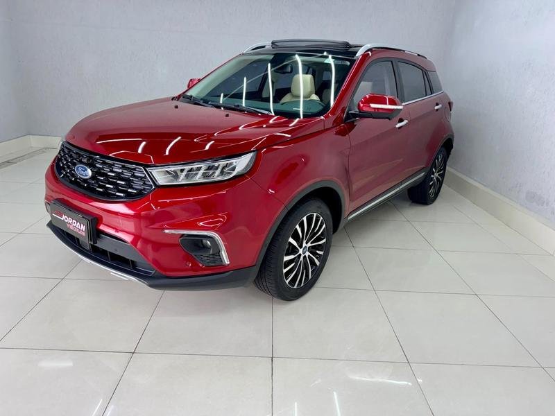 Ford Territory Titanium 1.5 GTDi EcoBo. Aut. na cor Vermelho em Curitiba / PR - 948255