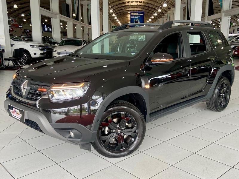 Renault Duster Iconic 1.3 TB 16V Flex Aut. na cor Preto em Curitiba / PR - 948309