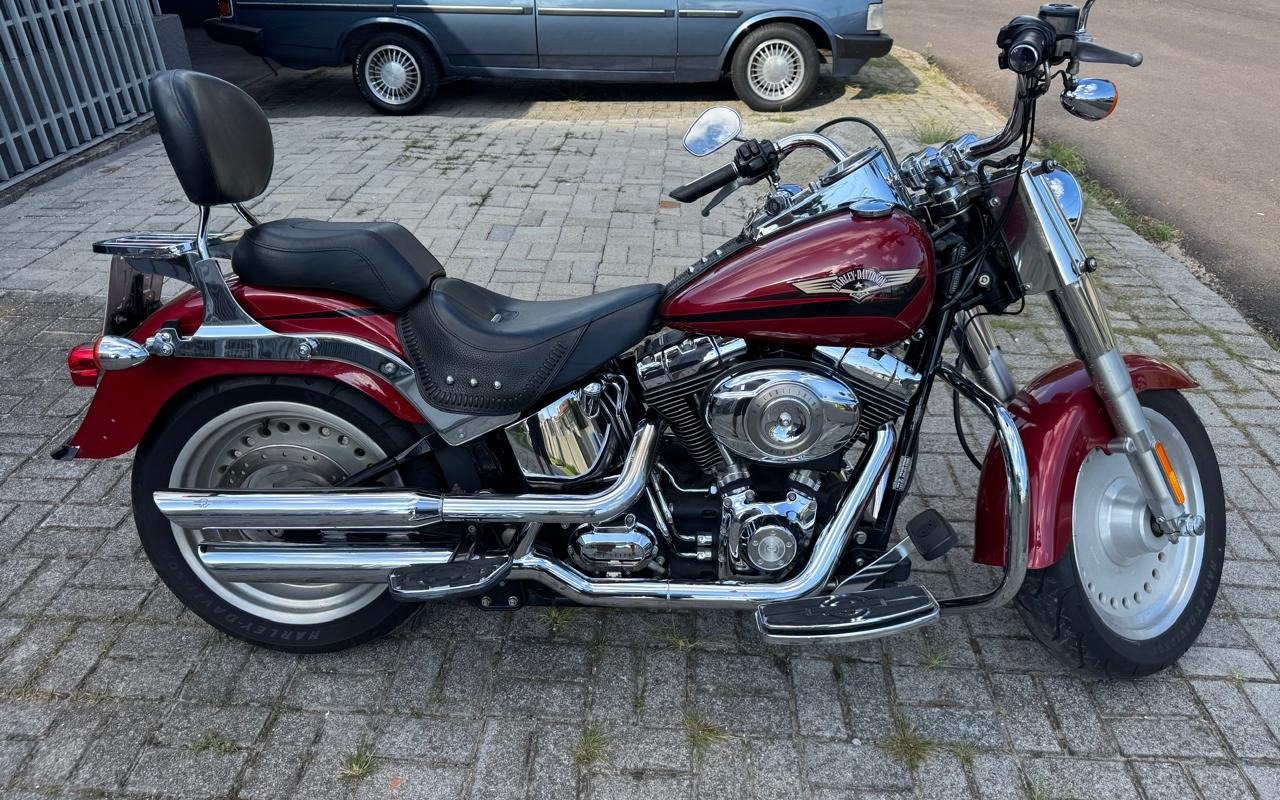 HARLEY-DAVIDSON FAT BOY FLSTF  na cor Vermelho em Curitiba / PR - 948516