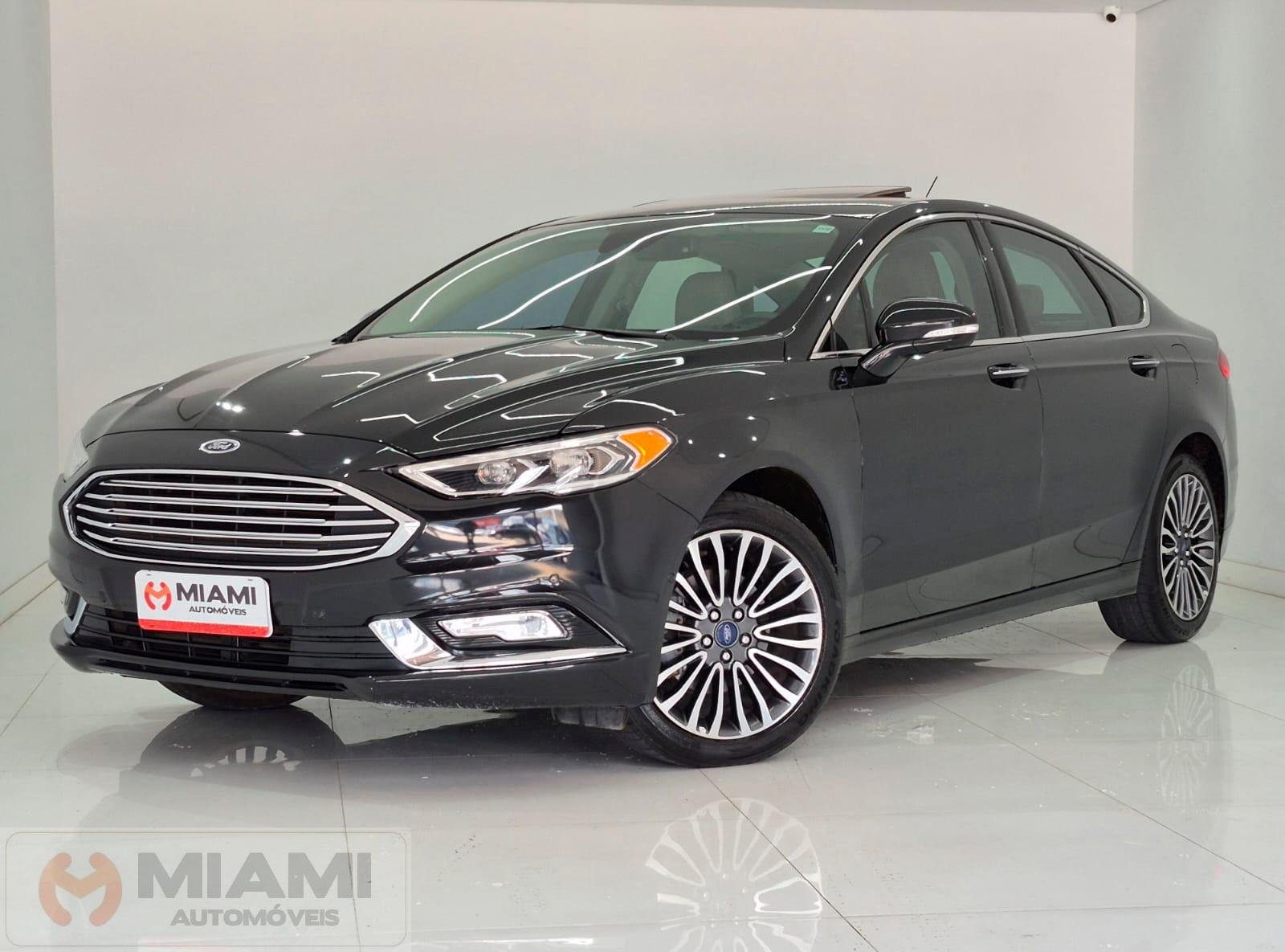 Ford Fusion Titanium 2.0 GTDI Eco. Awd Aut. na cor Preto em Brusque / SC - 949676