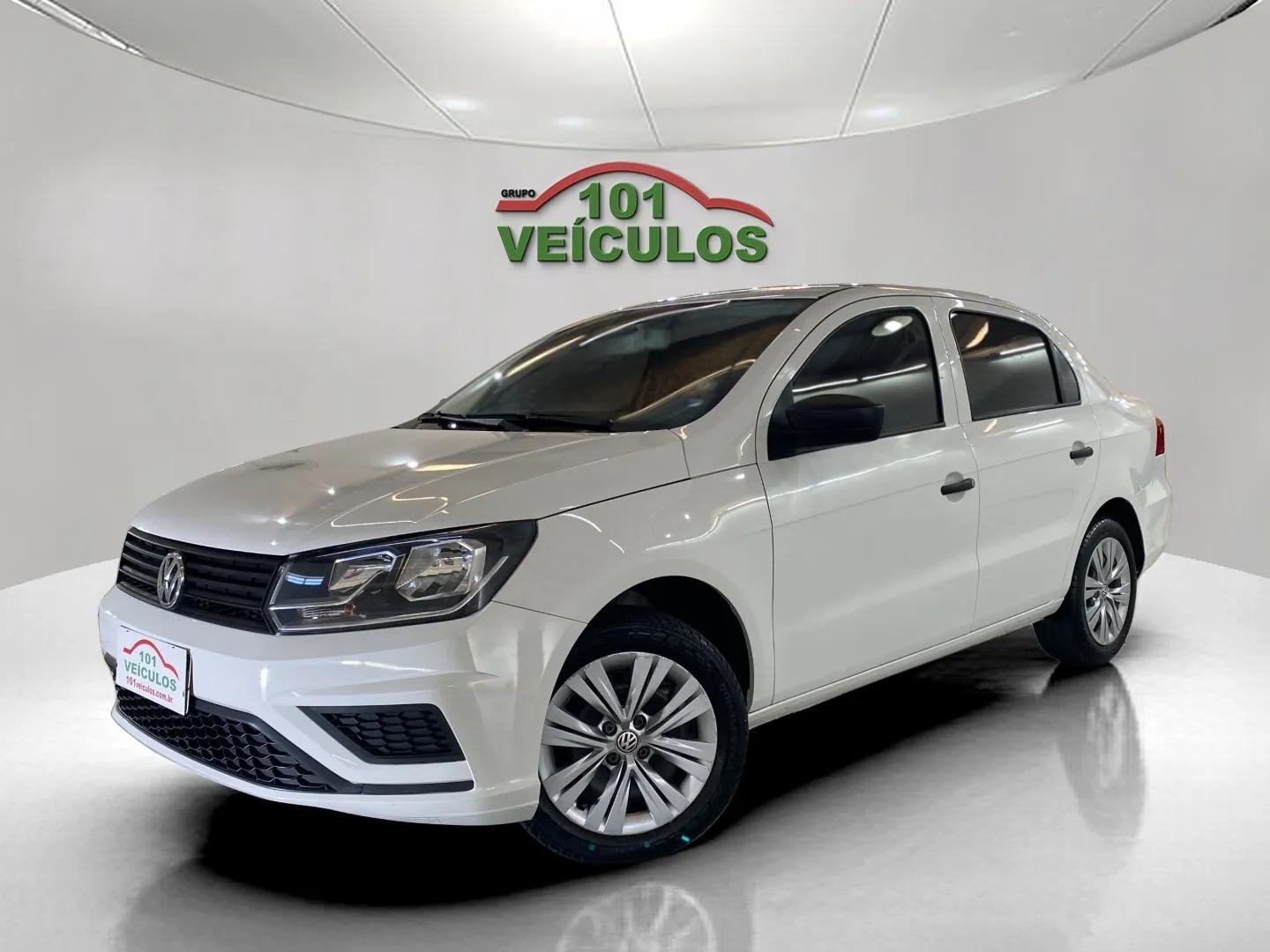 Volkswagen Voyage 1.0 Flex 12V 4p na cor Branco em São José / SC - 949712