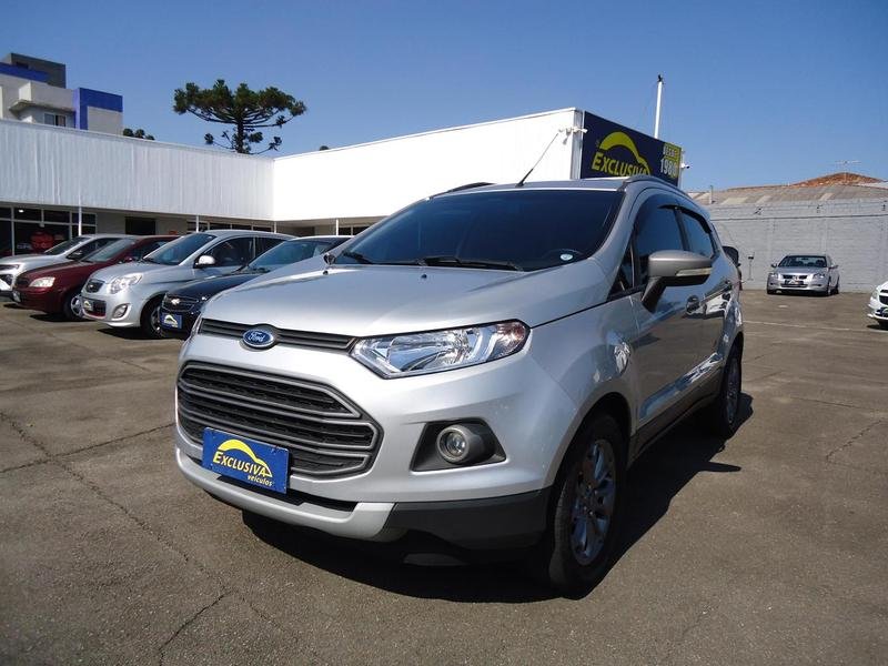 Ford EcoSport FREESTYLE 1.6 16V Flex 5p na cor Prata em Curitiba / PR - 949743