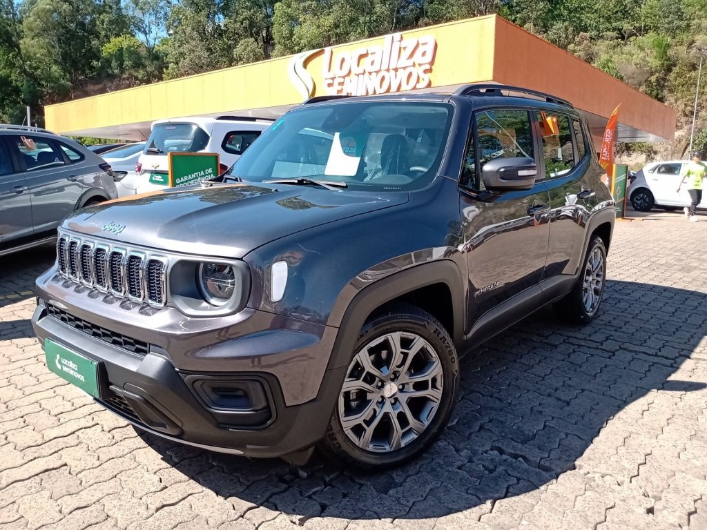Jeep Renegade Long. T270 1.3 TB 4x2 Flex Aut. na cor Cinza no Porto Alegre / RS - 949883
