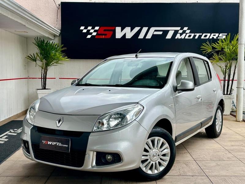 Renault Sandero Privilège Hi-Flex 1.6 16V 5p Aut na cor Prata em Curitiba / PR - 949897