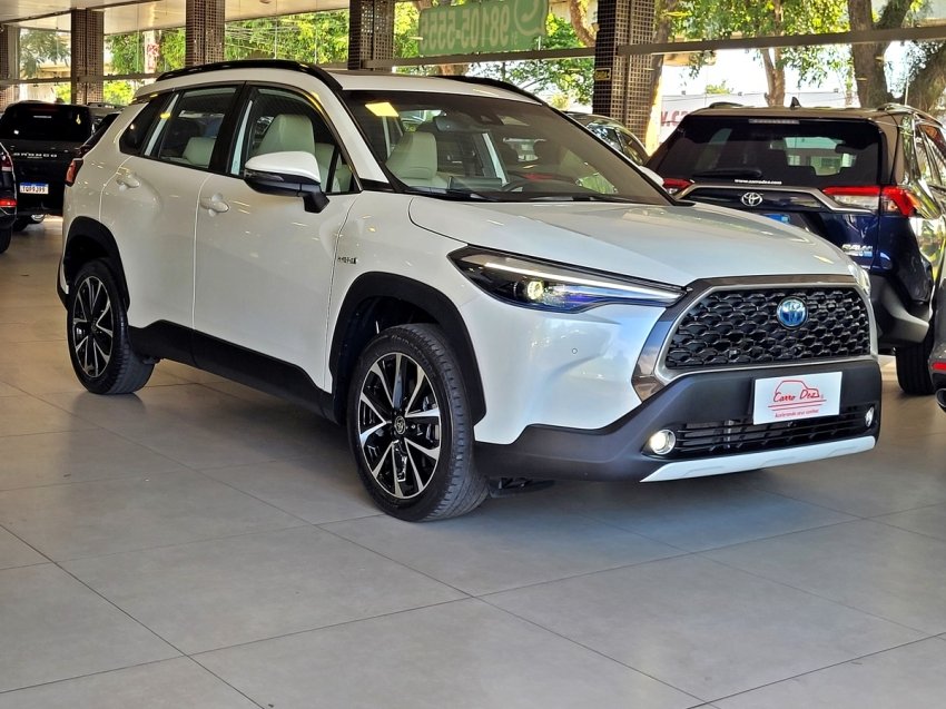 Toyota Corolla Cross XRX 1.8 16V Aut. (Híbrido) na cor Branco no Novo Hamburgo / RS - 950436