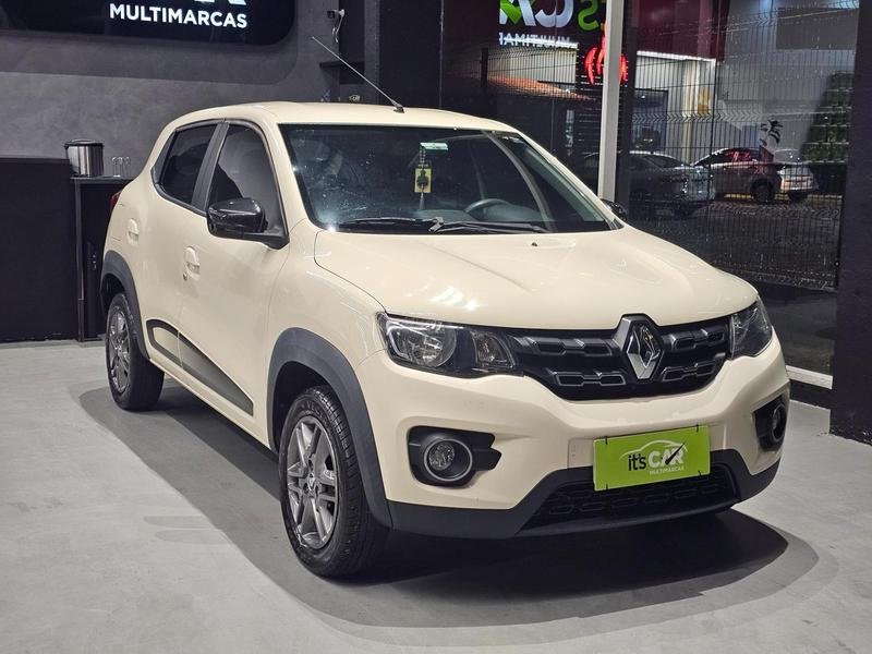Renault Kwid Intense 1.0 Flex 12V 5p Mec. na cor Bege em Curitiba / PR - 950441