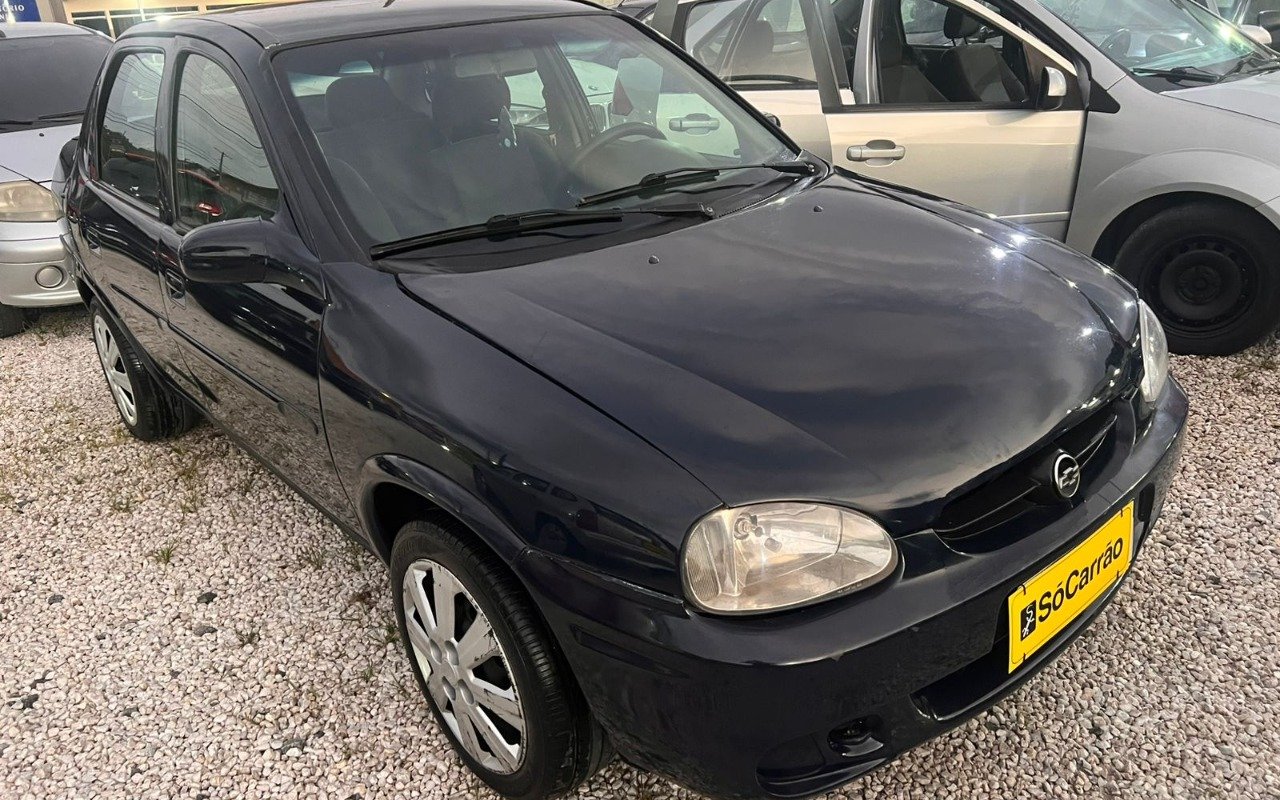 Chevrolet Corsa Sed Class.Life 1.0/1.0 FlexPower na cor Azul em Joinville / SC - 950480