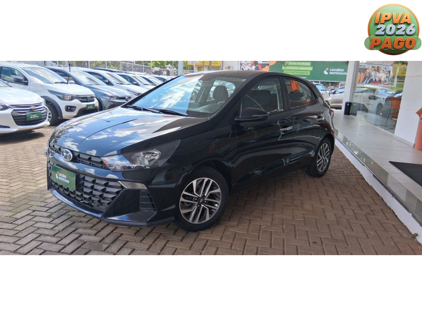 Hyundai HB20 Limited 1.0 Flex 12V Mec. na cor Preto em Londrina / PR - 951300