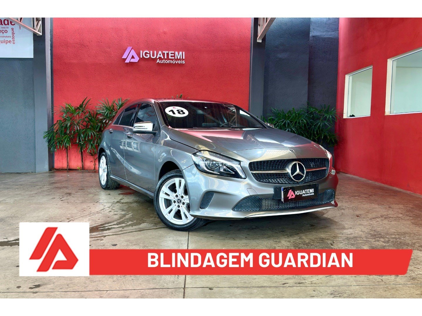 Mercedes-Benz A-200 Style 1.6 TB 16V 156cv Aut. na cor Cinza em Campinas / SP - 951361