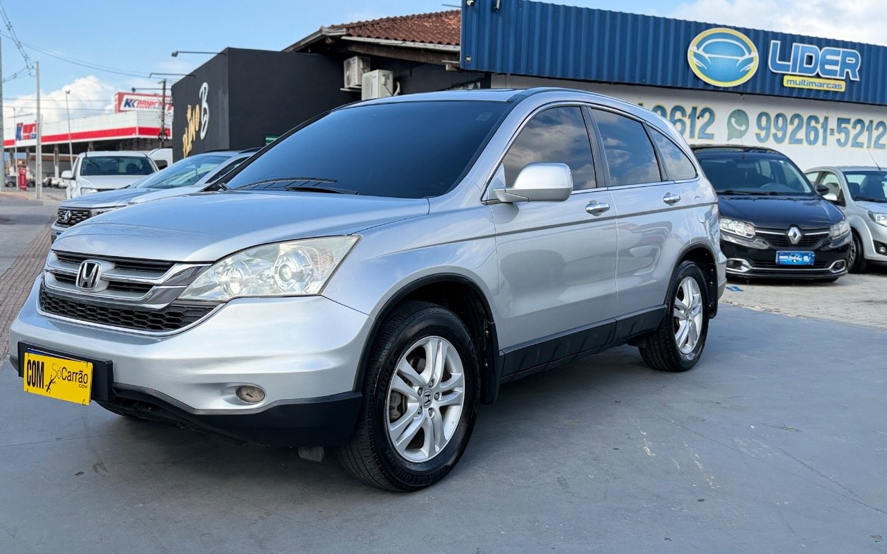 Honda CR-V EXL 2.0 16V 4WD/2.0 Flexone Aut. na cor Prata em Joinville / SC - 951363