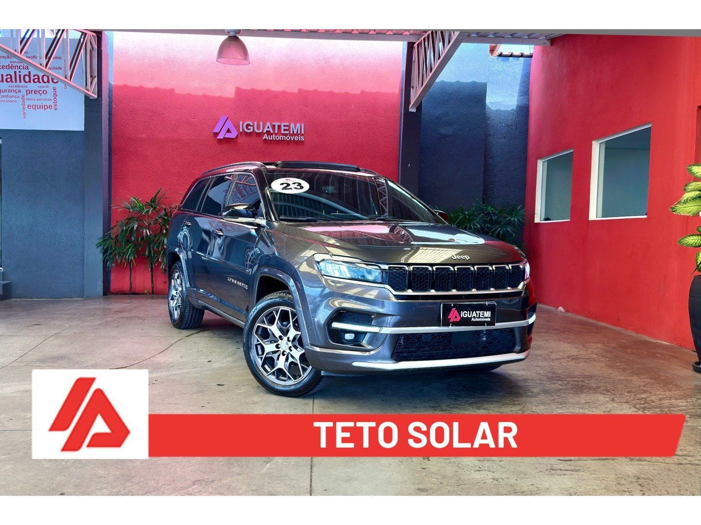 Jeep Commander Overland T270 1.3 TB Flex Aut. na cor Cinza em Campinas / SP - 951377