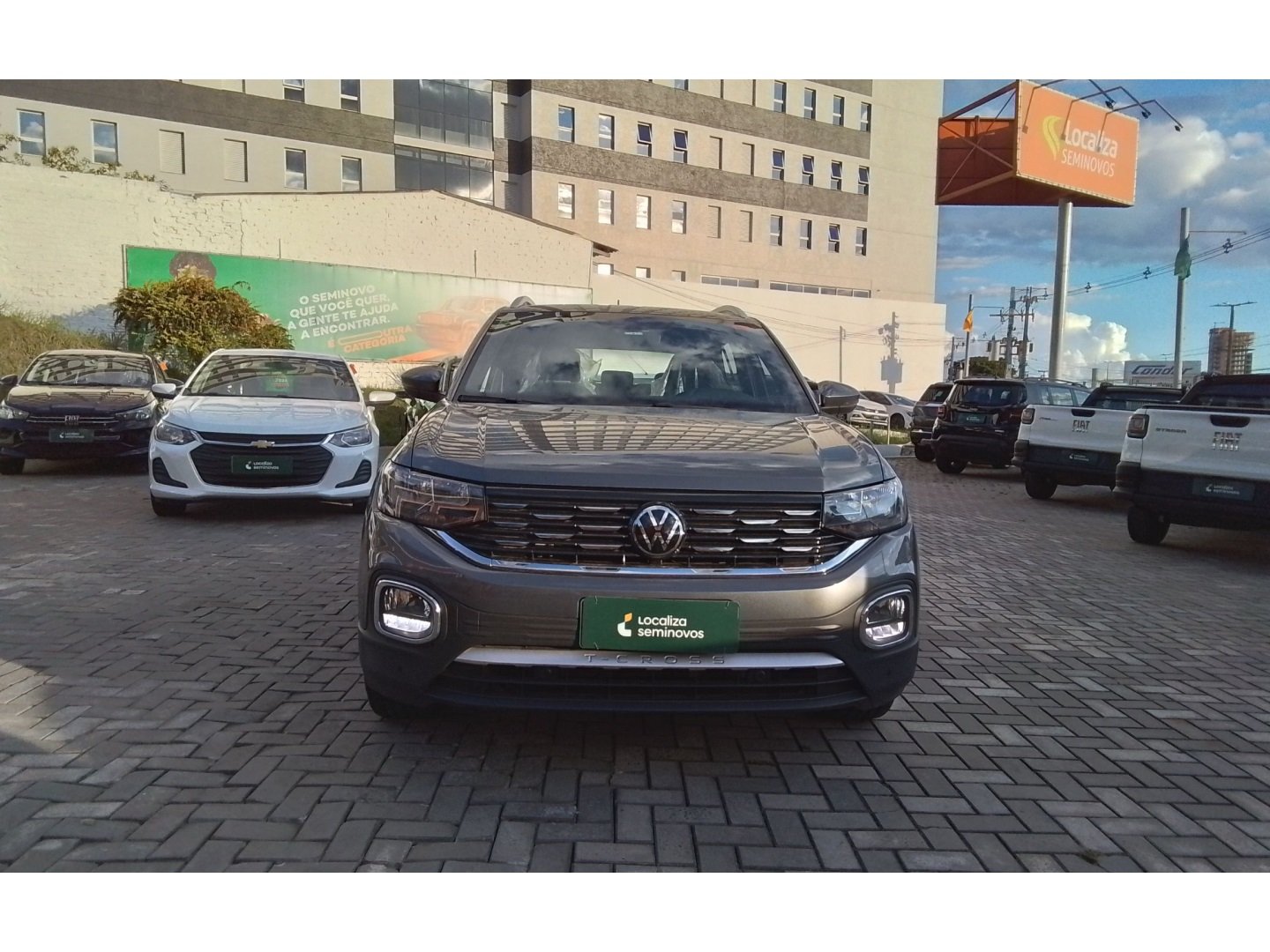 Volkswagen T-Cross Hig. 250 TSI 1.4 Flex 16V 5p Aut na cor Cinza em Ponta Grossa / PR - 951396