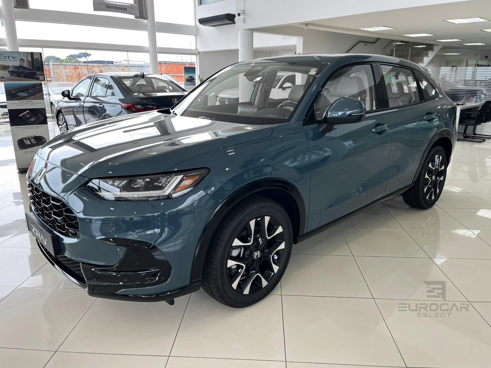 Honda ZR-V Touring 2.0 16V 5p Aut. na cor Azul em Curitiba / PR - 952442