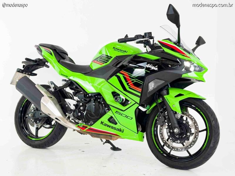 KAWASAKI NINJA 500 SE  na cor Verde em Curitiba / PR - 952483