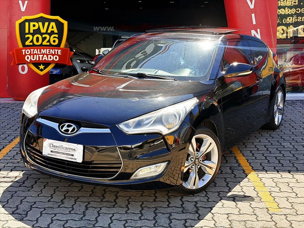 Hyundai Veloster 1.6 16V 140cv Aut. na cor Preto em Campinas / SP - 952555