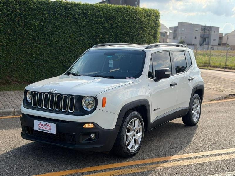 Jeep Renegade Sport 1.8 4x2 Flex 16V Aut. na cor Branco em Curitiba / PR - 952577